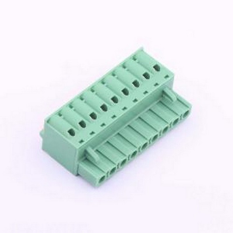 KF2EDGKD-5.0-9P 插拔式接线端子 5mm 1x9P 排数:1 每排P数:9 P=5