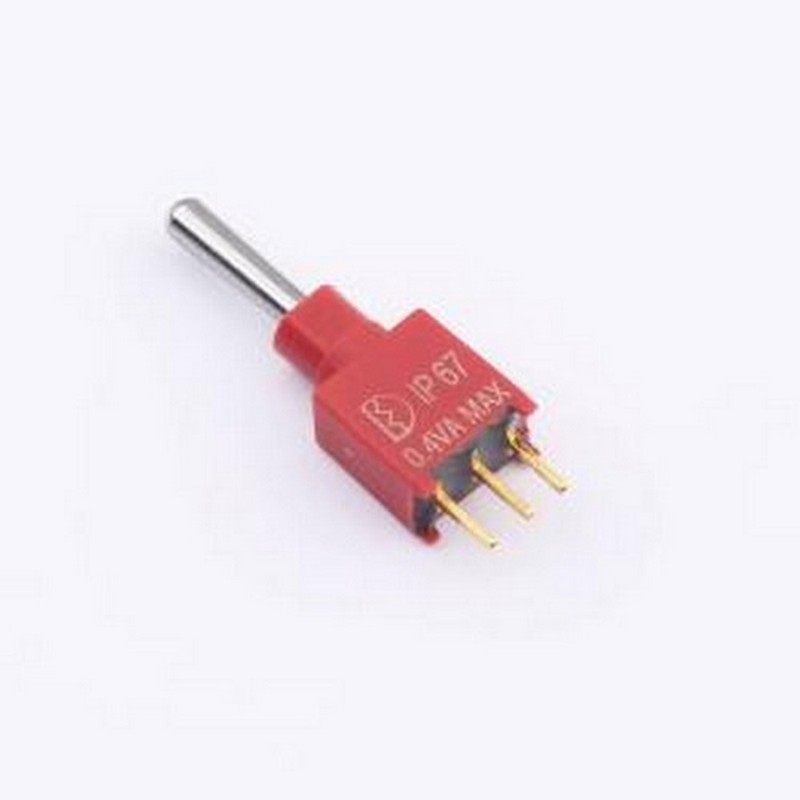 2AS4T1A1M2RES 钮子开关 拨动开关 插件-3P,8.1x5.1mm