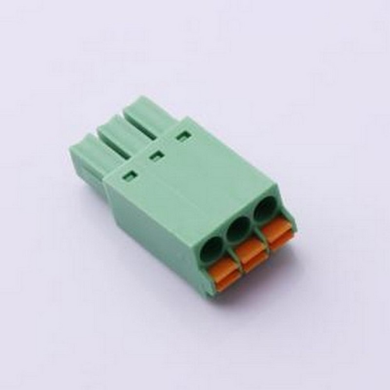 MX15EDGKN-3.5-03P-GN01-Cu-A 插拔式接线端子 1x3P 3.5mm 排数:1