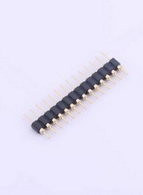 PZ254-1-14-Z-C 排针 1x14P 间距:2.54mm 圆针 直插 插件,P=2.54m