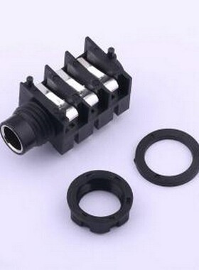 PJ-625C 音频连接器(耳机) 6.35mm耳机座 三件套 插件