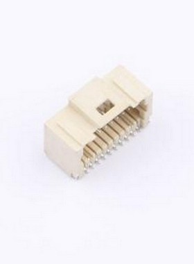 SHB-20AWB-M 线对板针座 2x10P 间距:1mm 卧贴 SMD,P=1mm,卧贴