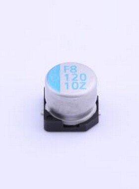 OVZ121M1ATR-0606 固态电容 120uF ±20% 10V SMD,D6.3xL5.9mm