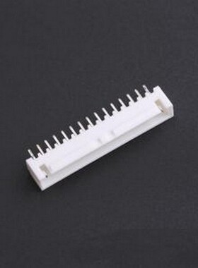 TJC3B-15AS-K 线对板针座 1x15P 间距:2.5mm 直插 插件,P=2.5mm