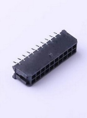430452012 线对板针座 2x10P 间距:3mm 直插 系列:Micro-Fit(MX 3