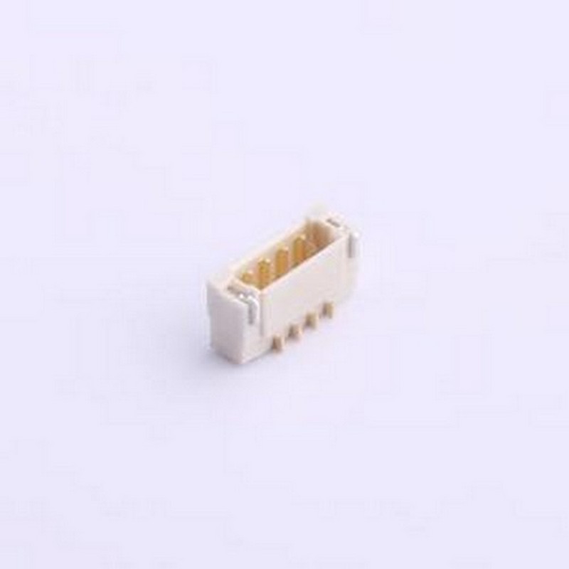 X0800WRS-04HF-LPV01 线对板针座 1x4P 间距:0.8mm 卧贴 SMD,P=0.