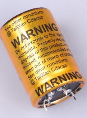 CHV-2R7307R-TW-S4 超级电容器 300F10%~+30% 2.7V 插件