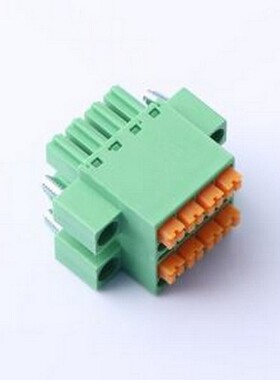 JL15EDGKNHCM-35004G01 插拔式接线端子 螺丝固定 3.5mm P=3.5mm