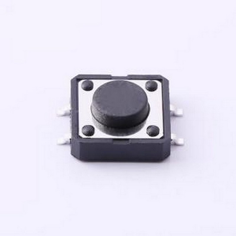 UK-B0262G50-SP25Y 轻触开关 12*12*5mm 立贴 轻触开关 SMD