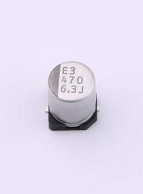 VEJ471M0JTR-0607 贴片型铝电解电容 470UF 6.3V ±20% SMD,D6.3x