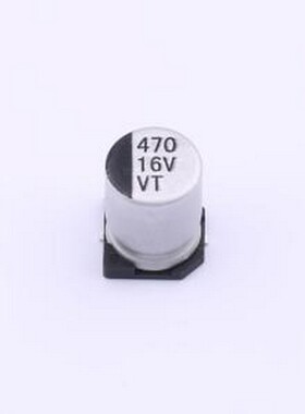 VT477M016FA5RR0NB1VP0 贴片型铝电解电容 470uF ±20% 16V SMD,D