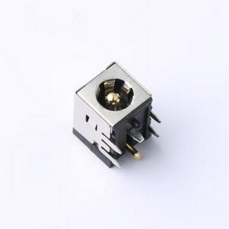 HC-DC-007B-2.5-G1 DC电源连接器 DC电源插座 内径:2.5mm 外径:6.