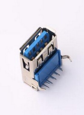 XUSF-0901-0413 USB连接器 Type-A 母 弯插 插件