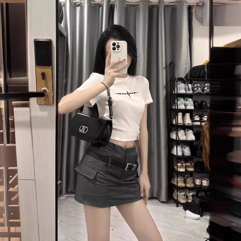 黑色气质高级感A字西装半身裙女夏季甜酷学院风高腰显瘦包臀短裙,女装/女士精品,大码半身裙,淘宝优惠券,粉丝福利购,淘宝优惠卷