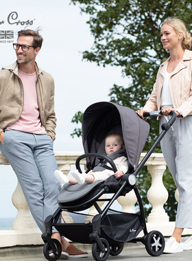 SilverCross Spirit英国婴儿推车轻便折叠高景观避震双向宝宝车