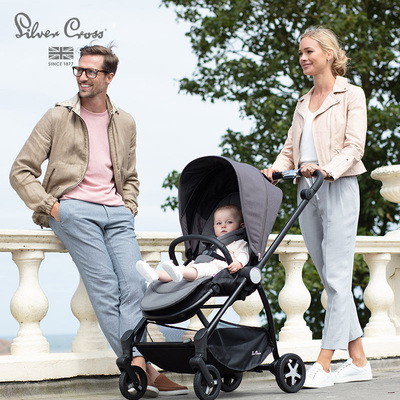 SilverCross Spirit英国婴儿推车轻便折叠高景观避震双向宝宝车