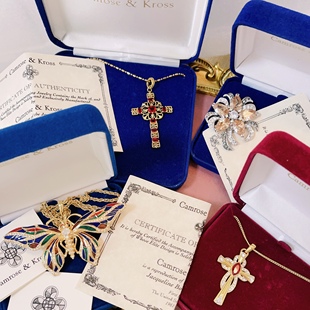 JBK杰奎琳胸针项链合集 Vintage西洋古董首饰 带原盒｜Amy