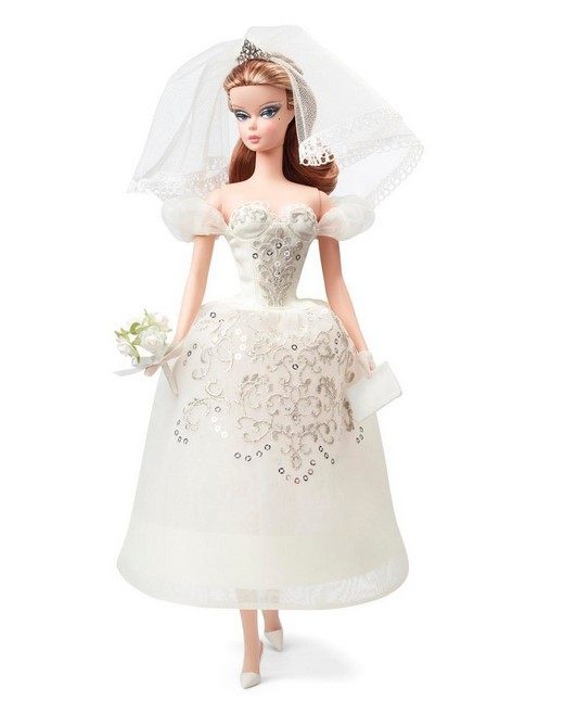 silkstone花嫁 st金标芭比 珍藏版芭比  全新未拆封