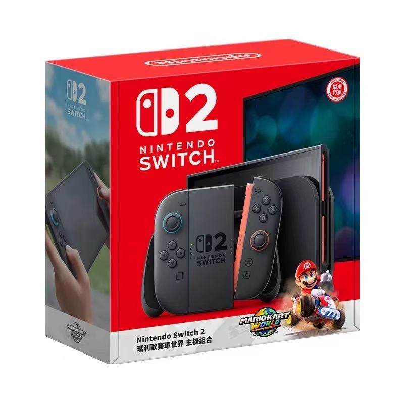 全新进口未拆封任天堂Switch 2代  港版主机 NS2家用游戏机爽点点