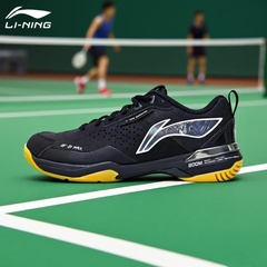 李宁刀锋max黑八官方正品刀锋2pro羽毛球鞋平替65Z3运动鞋AYAU003