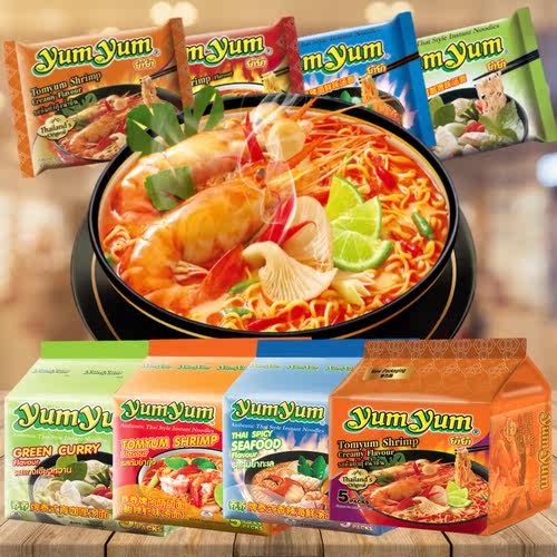yumyum泰国养养牌5连包冬荫功