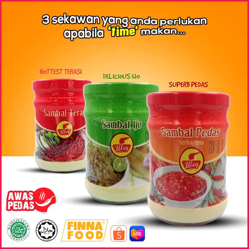 印尼进口finna菲娜190g青椒虾膏