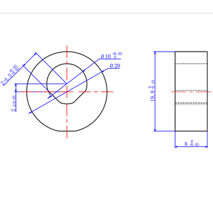 全自动半自动贴标机零配件牵引模组偏心轮现货