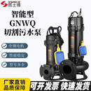 全自动启停纯铜220v380v切割式 污水化粪池抽粪带刀片排污泵 法兰式