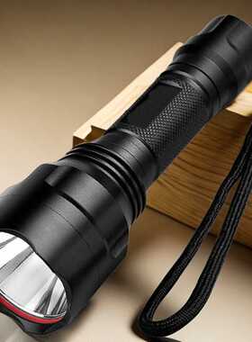 工厂直销T6强光充电手电筒多功能超亮远射骑行户外家用防水LED灯