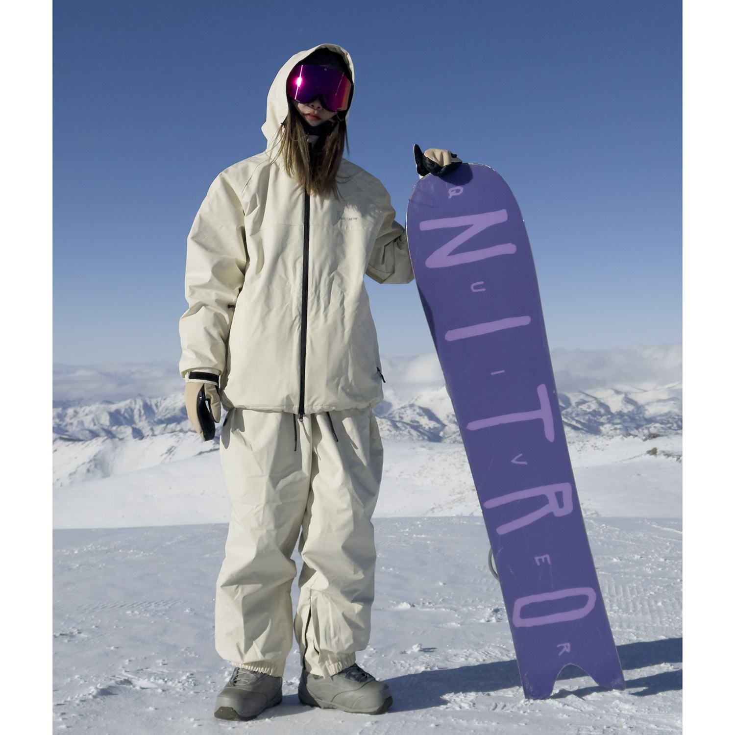 雪比特滑雪服套装防风防水