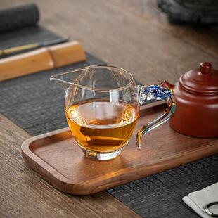 高档过滤泡茶公道杯玻璃加厚耐热分茶器日式茶具茶海公杯匀杯茶杯