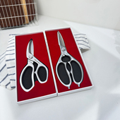 chockmen多功能厨房剪刀剪菜烤肉鸡骨剪子夹核桃开瓶器加厚强力