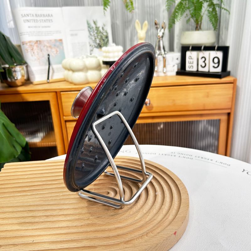 加厚304不锈钢锅盖架砧板架