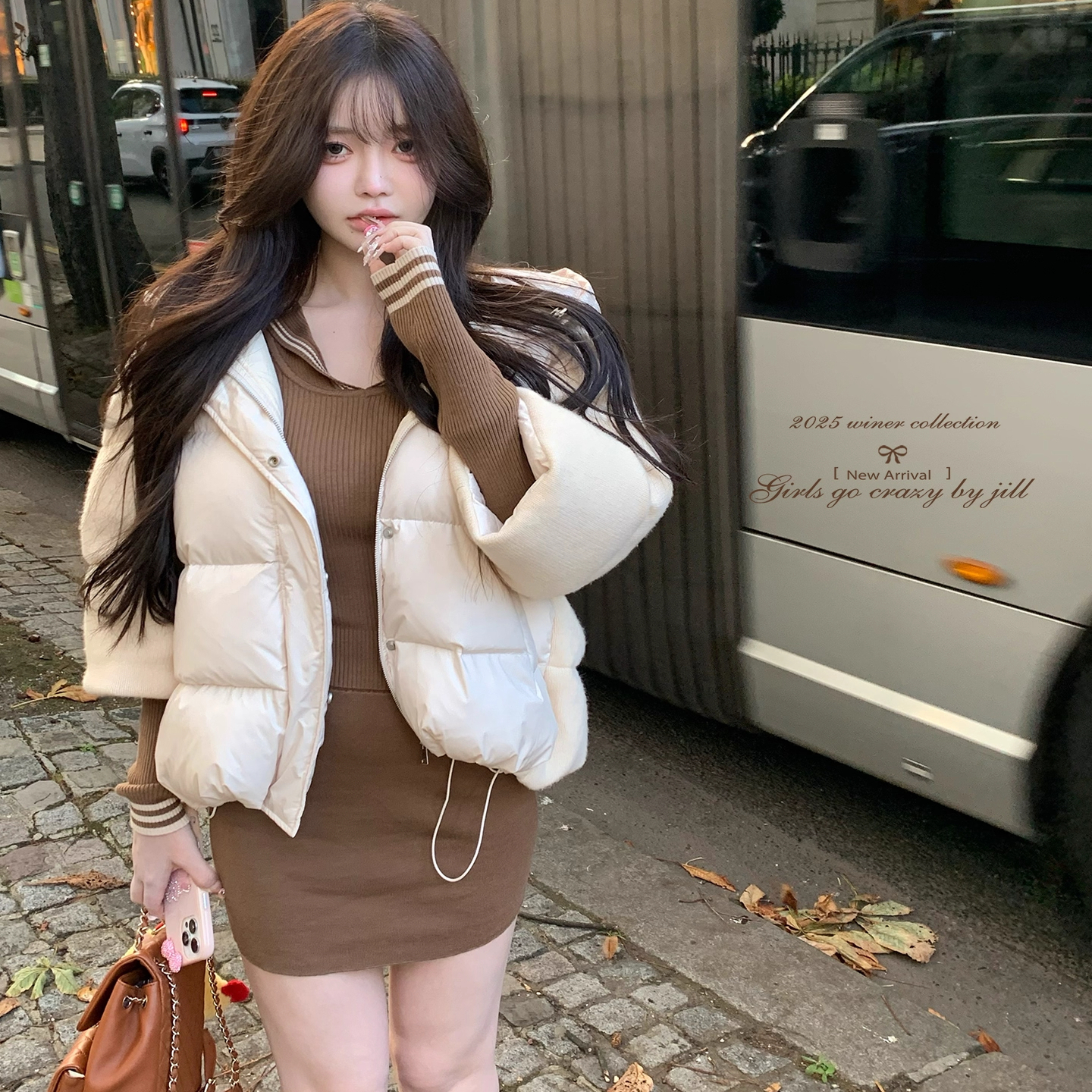 2025新季少女老钱系羽绒服