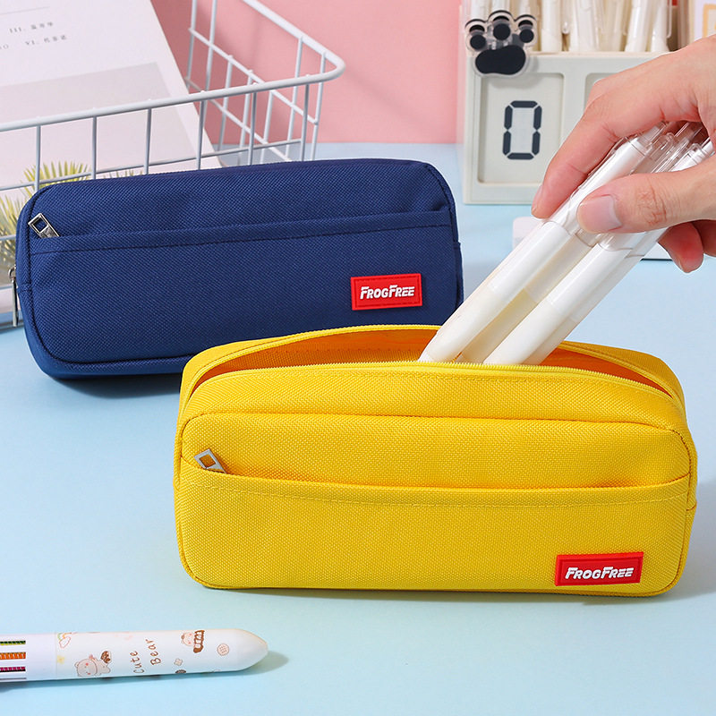 笔袋高中生简约大容量小学生文具袋高级感初中生文具笔盒定制文字