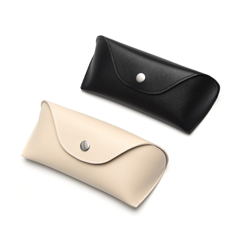 眼镜盒偏光测试卡布螺时尚皮制ins太阳镜平光镜便捷携带一件