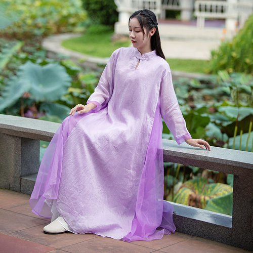 度假风禅意女装中国风改良宽松