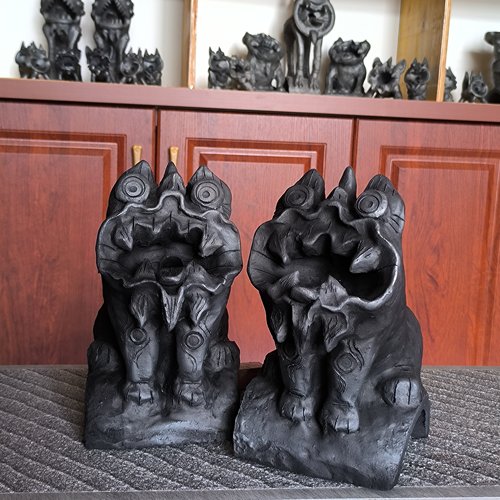 黑陶瓦猫云南大理非遗手工艺品摆件文创纪念品伴手礼乔迁生日礼物