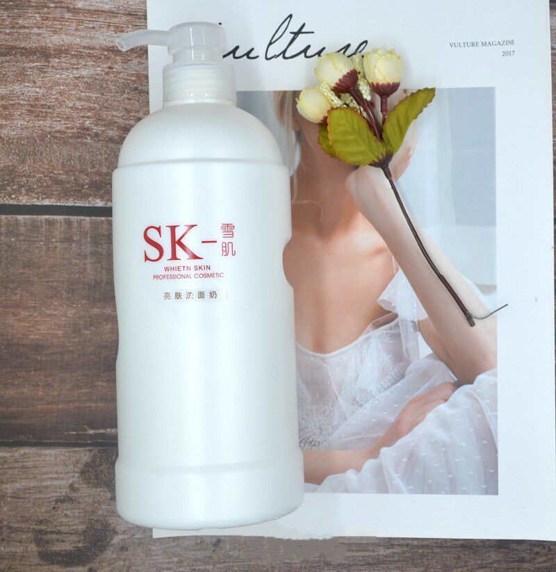 纯牛乳洗面奶保湿补水牛奶洁面乳男女士深层清洁温和美容院装冬季