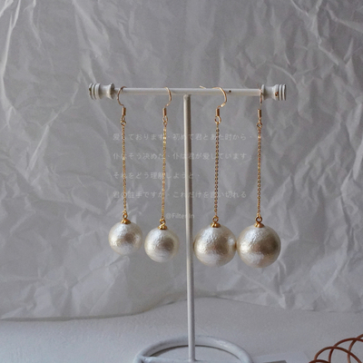 星球日本进口棉花珍珠复古