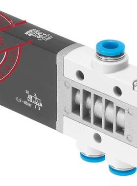 德国 费斯托 FESTO 电磁阀 MHE3-MS1H-3/2O-QS-6 525171 原装正品