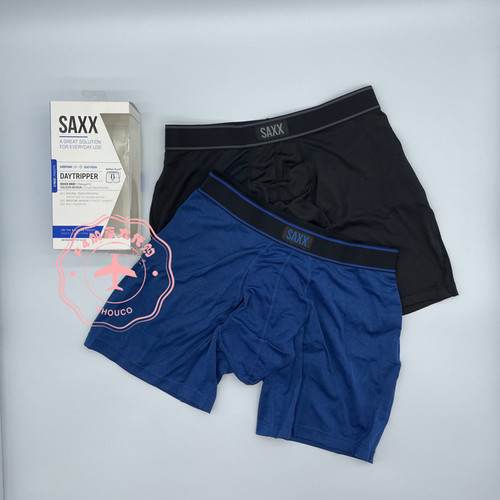 速干平角裤SAXX套盒运动中腰男士