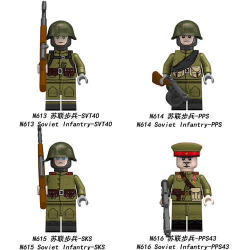 国产粤睿智达苏联步兵第三方人仔