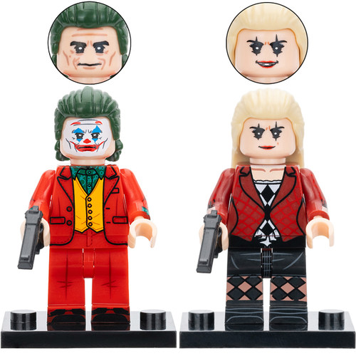 DC小丑2双重妄想哈莉奎茵第三方拼装积木人仔玩具KDL830