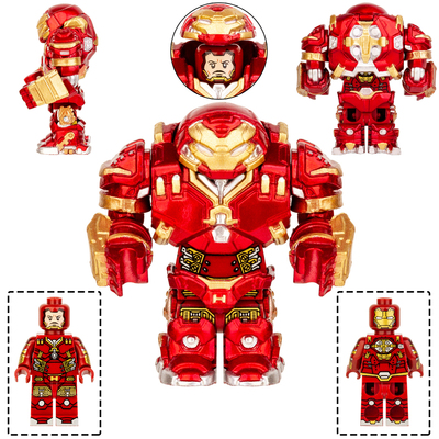 兼反浩克钢铁侠MK44大人仔