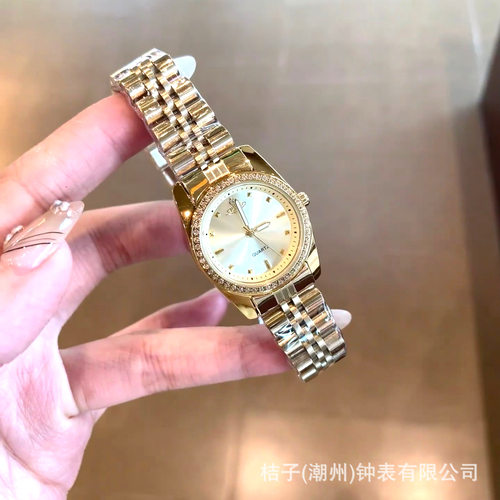 爱彼思诺新款钢带女表时尚腕表手表跨境外贸IBSO手表通勤复古气质