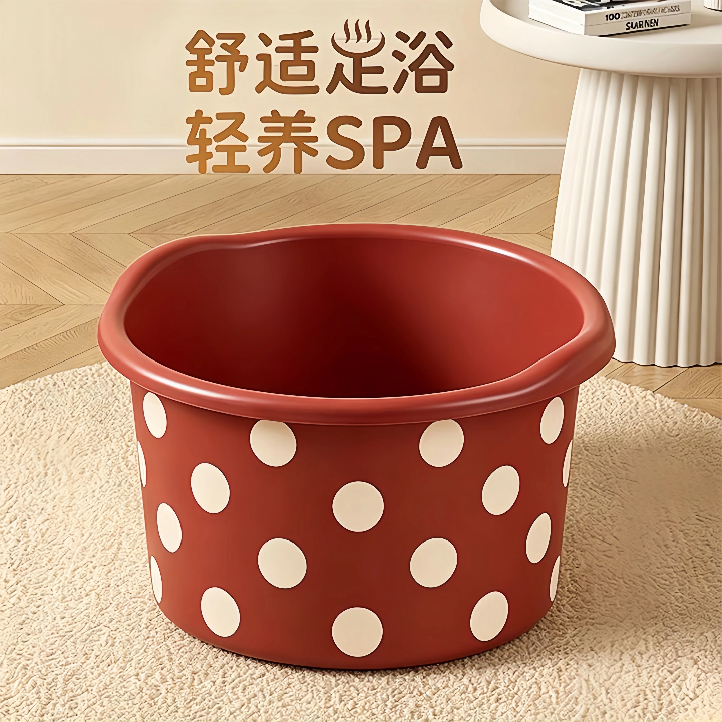 泡脚桶家用2026新款养生足浴泡脚盆女儿童家庭宿舍加厚保温洗脚桶