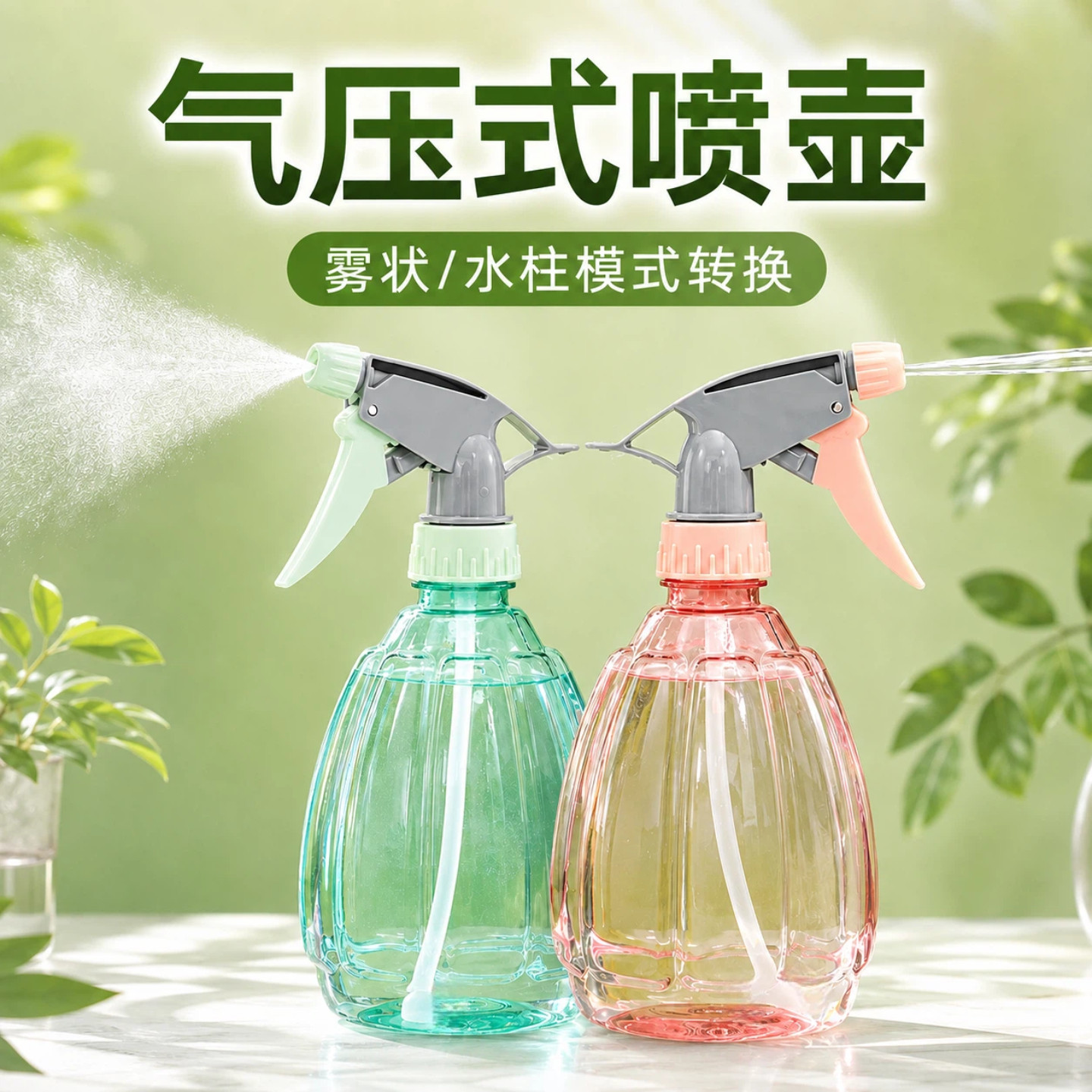 喷壶气压式园艺浇花浇水喷水壶强力高压加厚手动洗车家用喷雾器