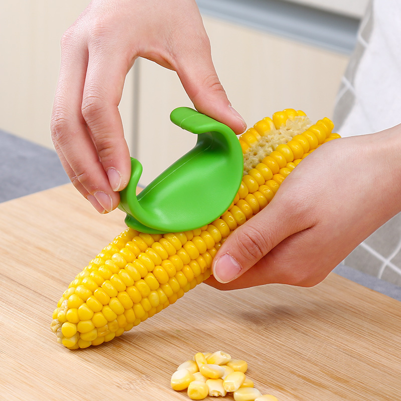 剥玉米神器脱粒器厨房用品小工具多功能创意不锈钢刨玉米粒分离器