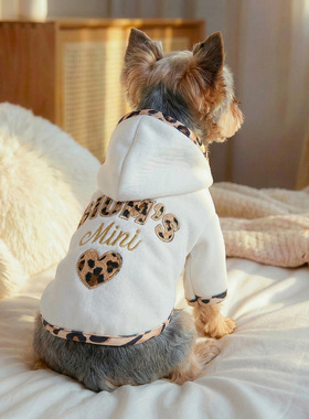 PETCIRCLE宠物衣服狗狗衣服春款妈妈的小宝贝卫衣泰迪比熊衣服